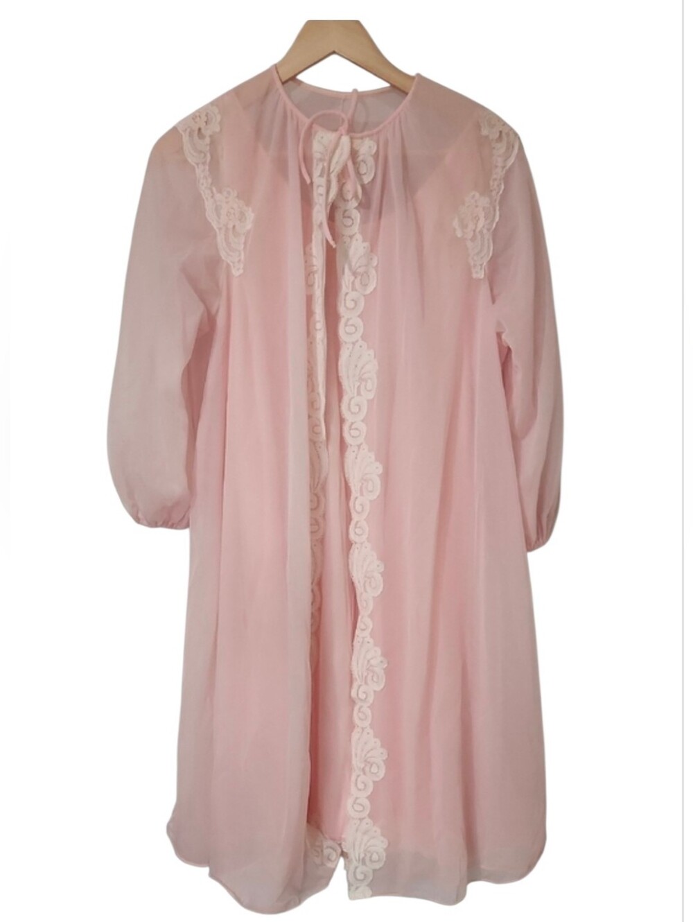 Vintage Peignoir And Nightgown